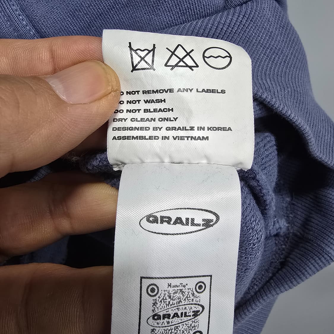 그레일즈(GRAILZ) 스냅 후드 스웨트셔츠 1 상품이미지8