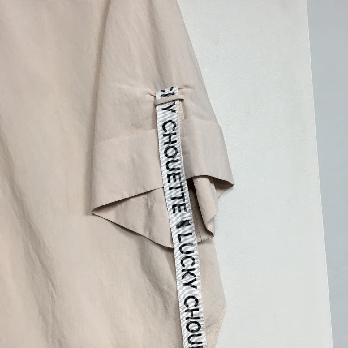 럭키슈에뜨 레터링 셔츠 블라우스 F 상품이미지2