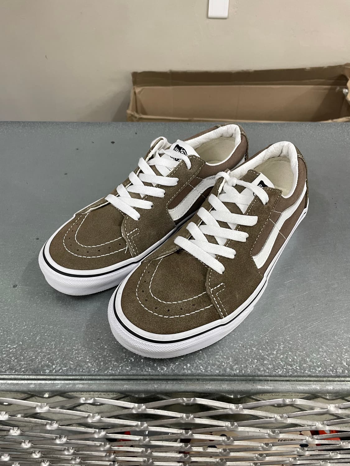 반스 스케이트보드 로우 브라운 250 상품이미지2