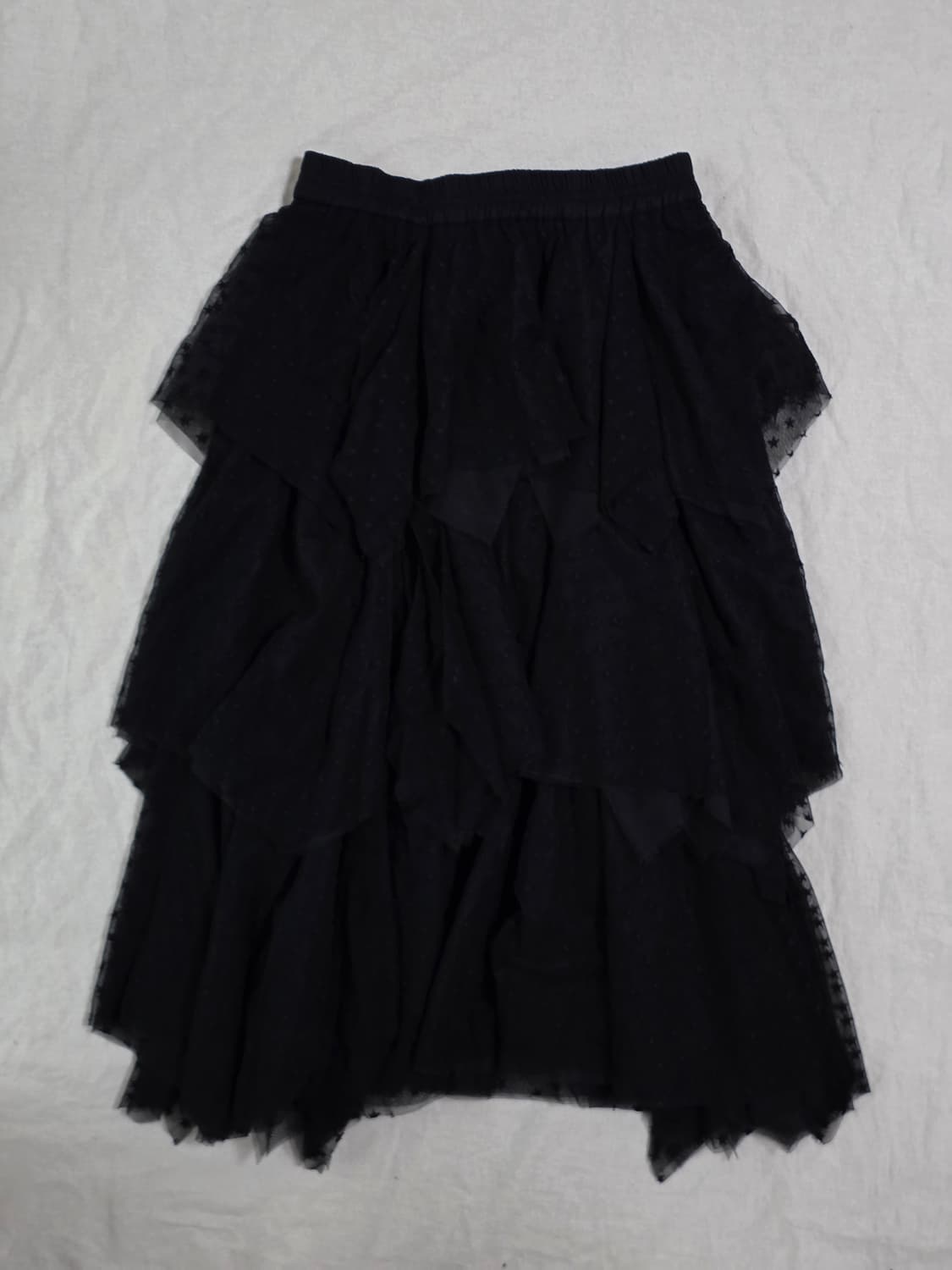 LUCKY CHOUETTE 스타 레이스 스커트 상품이미지1