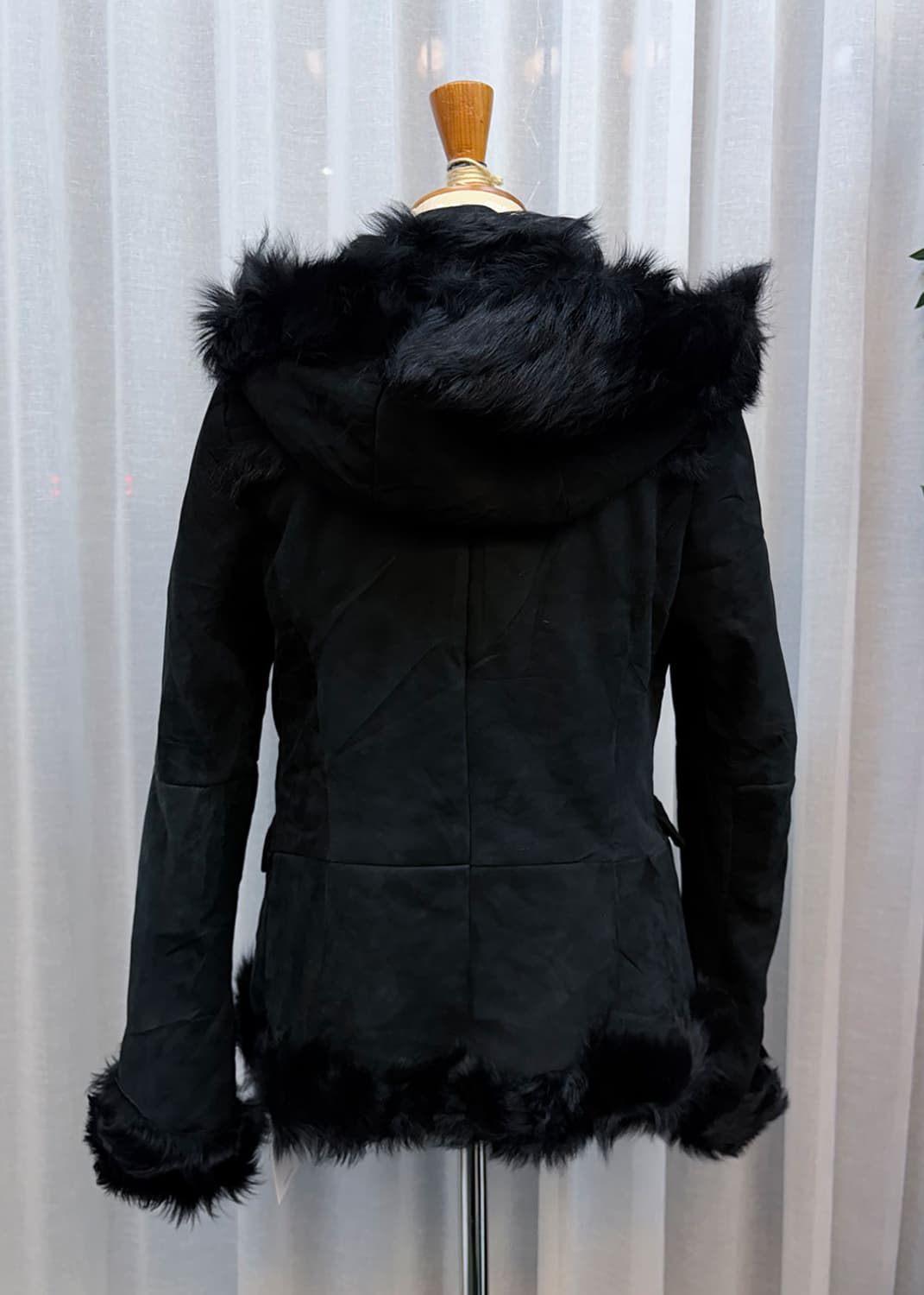 떡코 후드 무스탕 상품이미지3