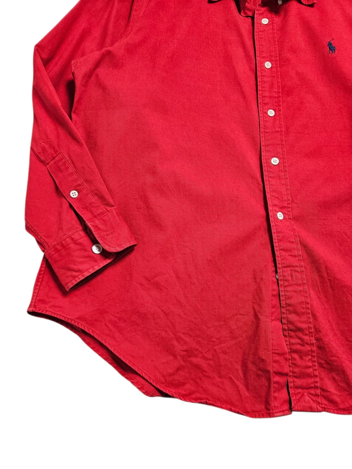 폴로 랄프로렌 코튼 셔츠 레드 상품이미지6