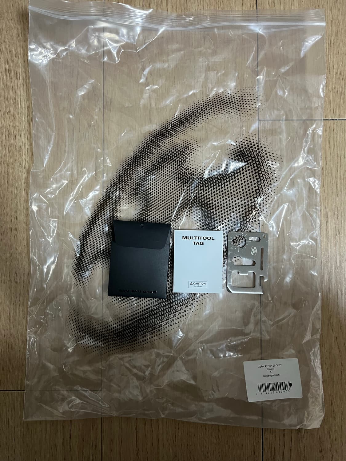 산산기어 22fw 알파자켓 3사이즈 상품이미지4