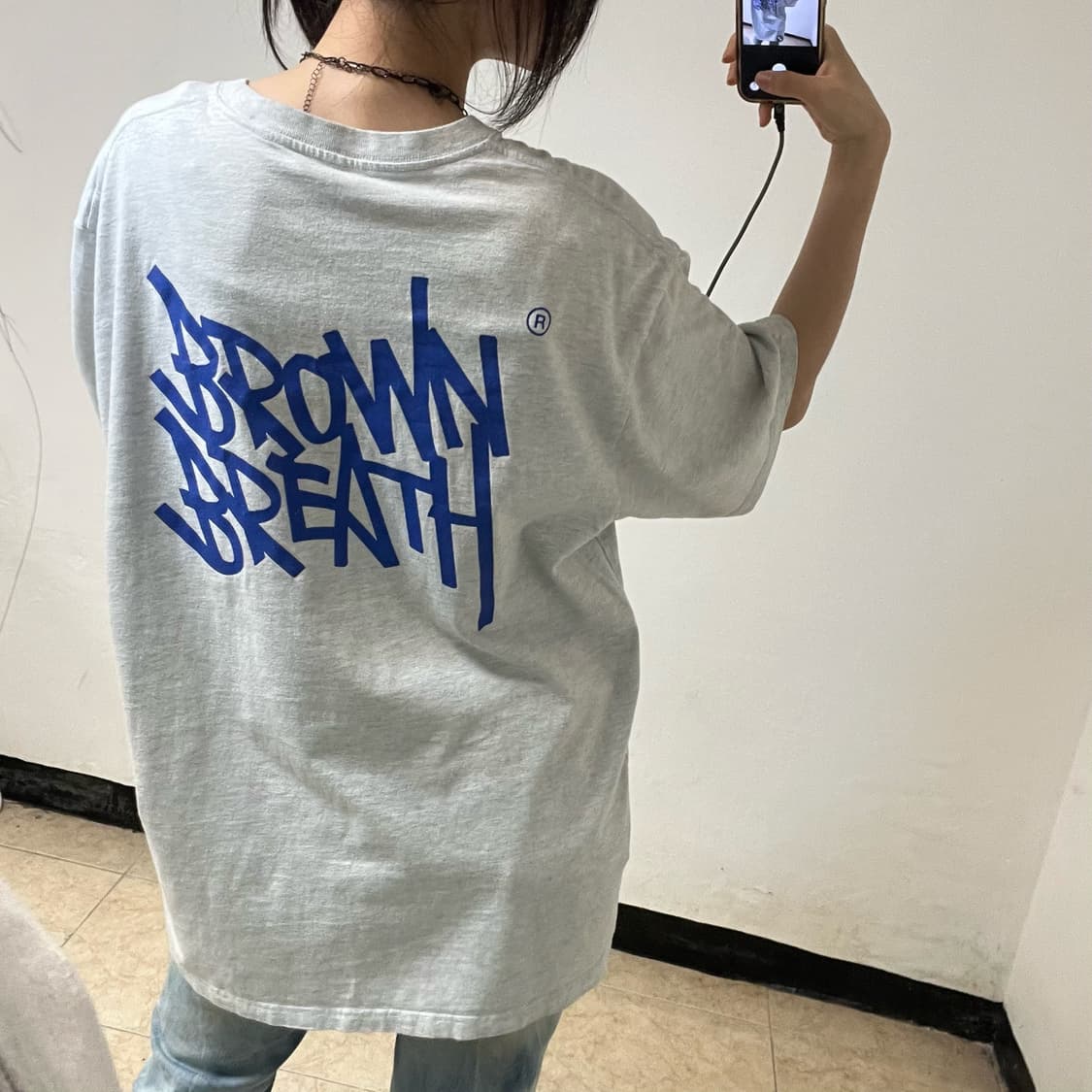 Brown Breath T-Shirt 상품이미지3