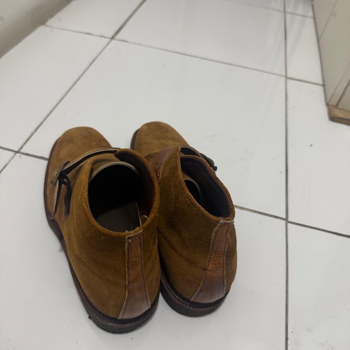 올드,클래식)orvis 처카부츠 몽크스트랩 스웨이드 상품이미지2