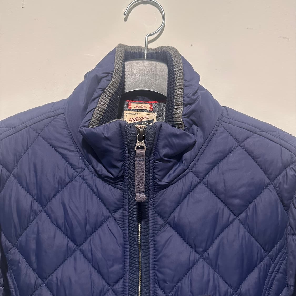 타미힐피거 네이비 퀄팅 자켓 상품이미지2