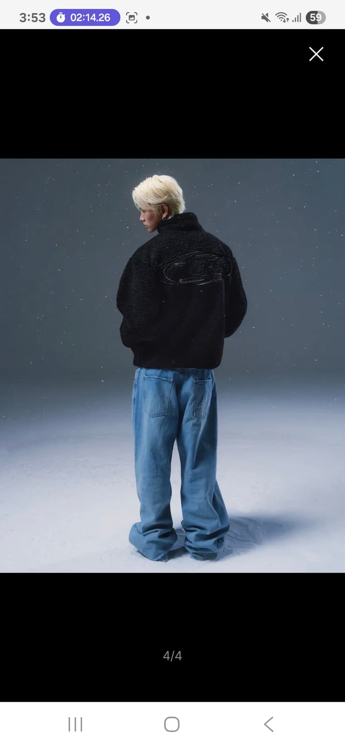 새상품급처)본투윈 플리스자켓 상품이미지3