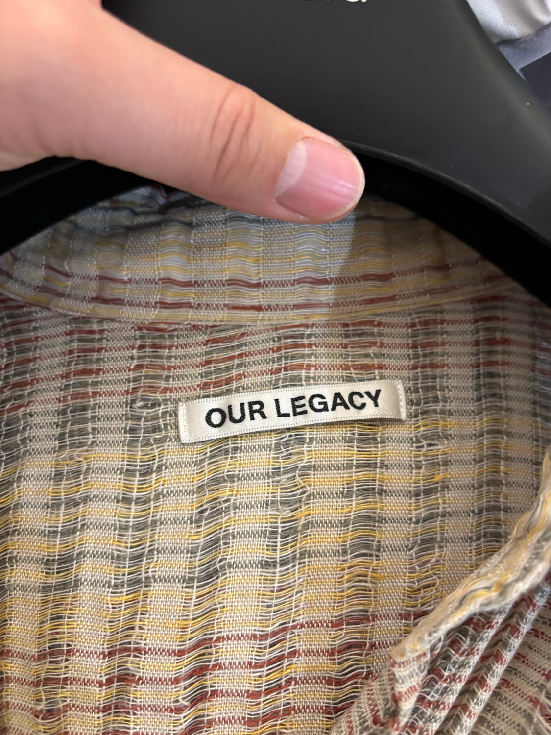 아워레가시 버로우드 셔츠 레인보우 48 팝니다 상품이미지6