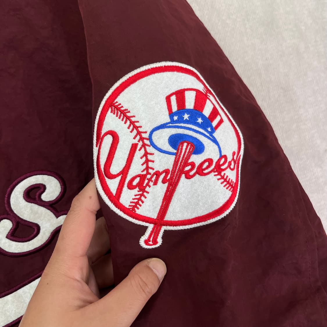 105 빈티지 양키즈 바시티 자켓 상품이미지3