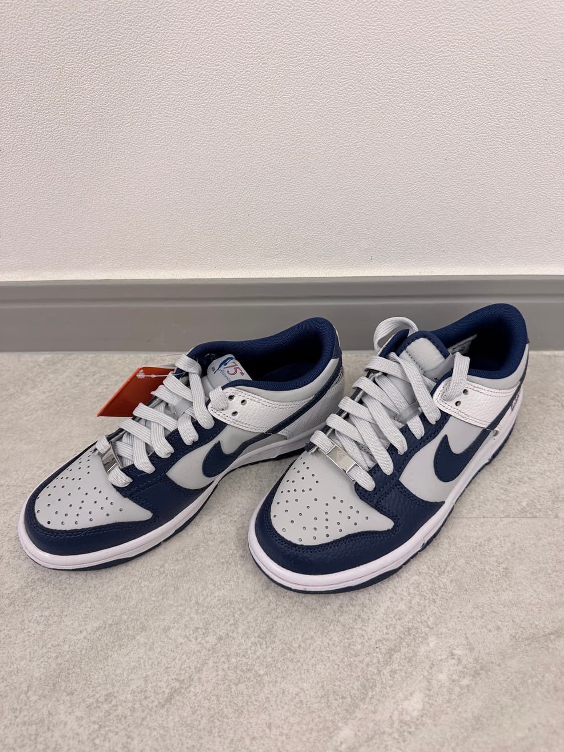 나이키 x NBA 덩크 로우 네츠 (GS) - 75주년 225 상품이미지1
