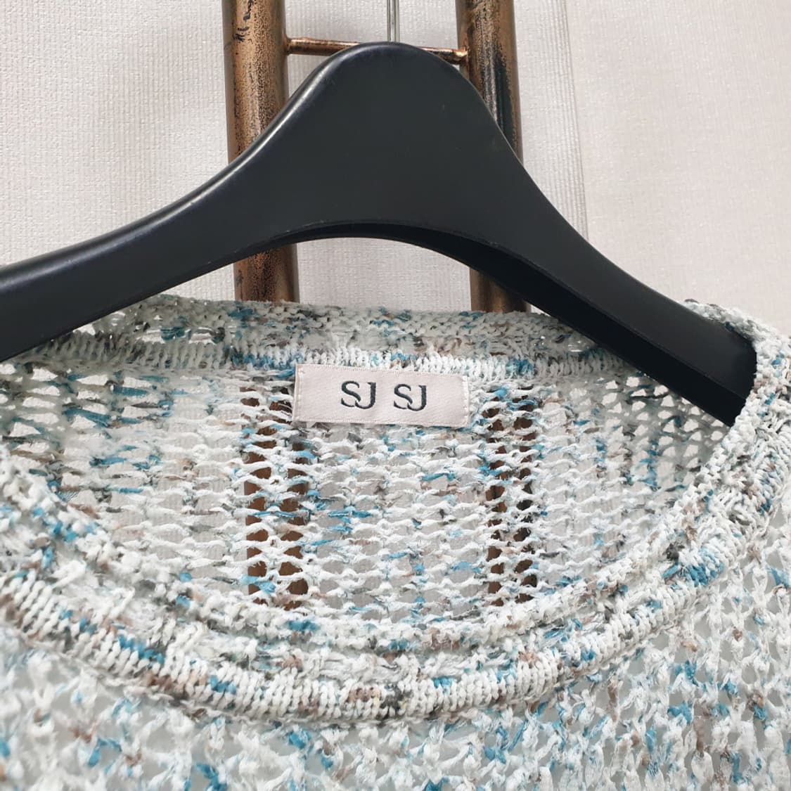 SJSJ 반팔 짜임 니트 F 상품이미지4