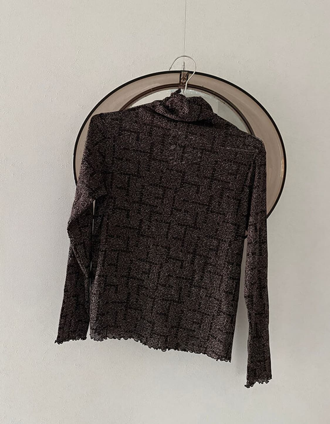 sheer pattern top 상품이미지4