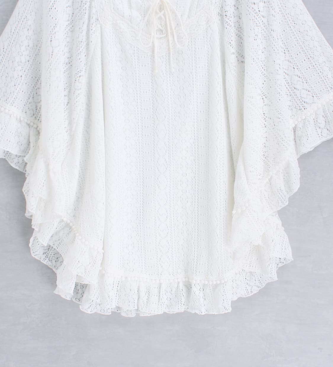 CHANMEAL eyelet lace top _ S5239 상품이미지4