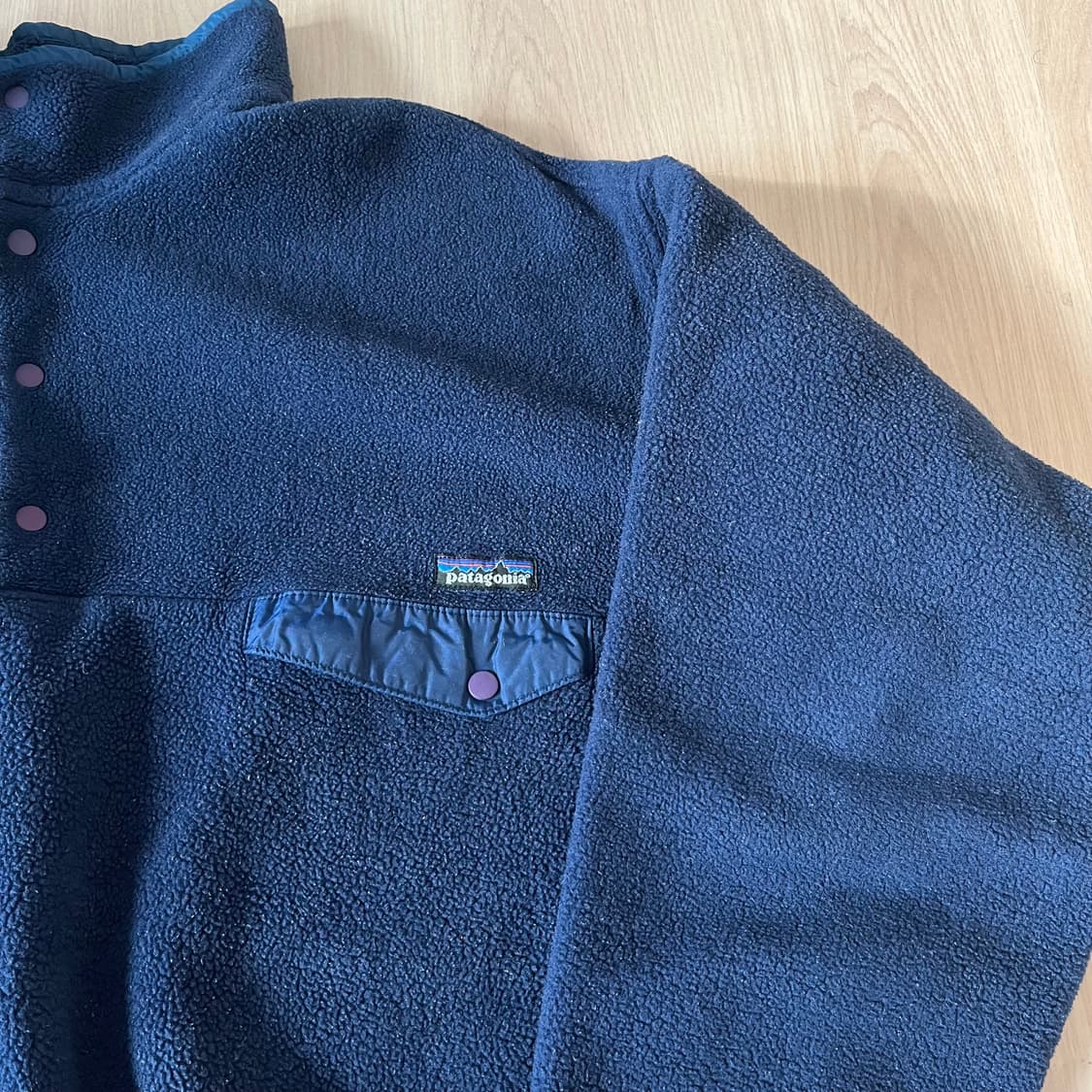 [2XL] 90s usa 빈티지 파타고니아 신칠라 네이비 상품이미지2