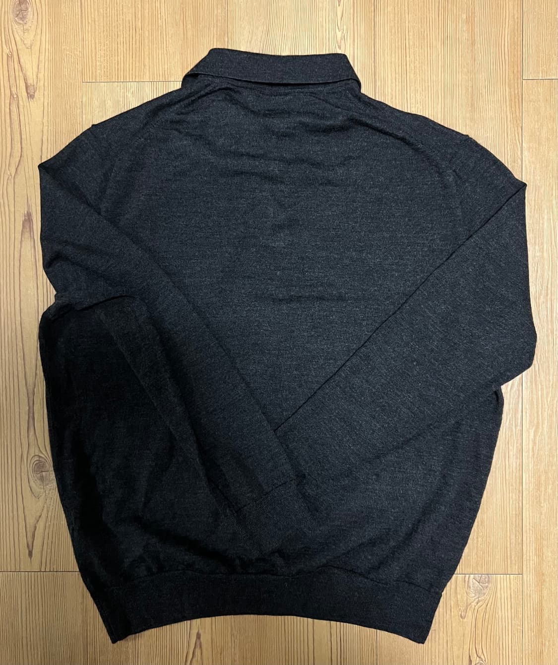 폴로 워셔블메리노울 긴팔 카라티 상품이미지2