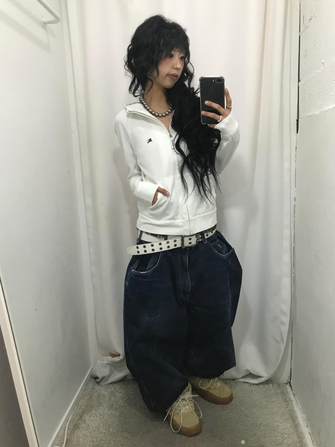 Burberry High Neck Hood Zip-Up 상품이미지3