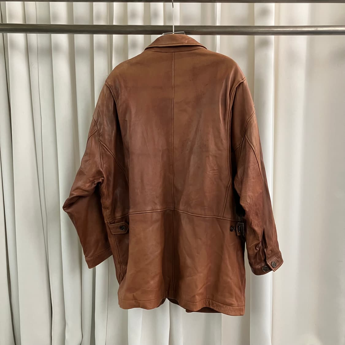 인터메조 양가죽 하프 코트 상품이미지2