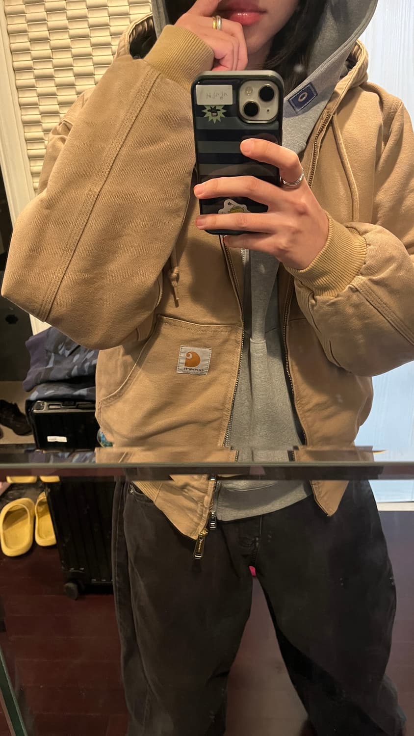 칼하트 엑티브 퀼팅자켓 xs 네고연락주세용 상품이미지4