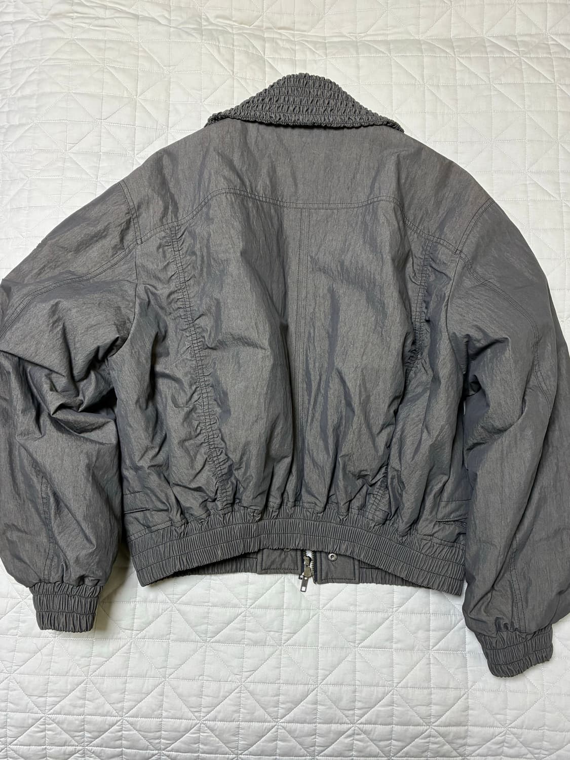 엘무드 스텔스 에어 봄버 자켓 밀리터리 그레이 상품이미지4