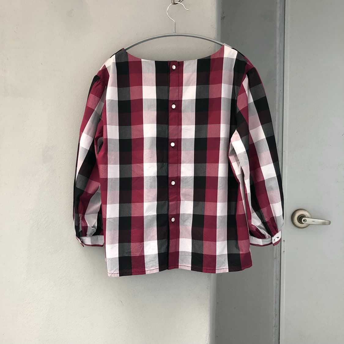 check blouse 상품이미지3