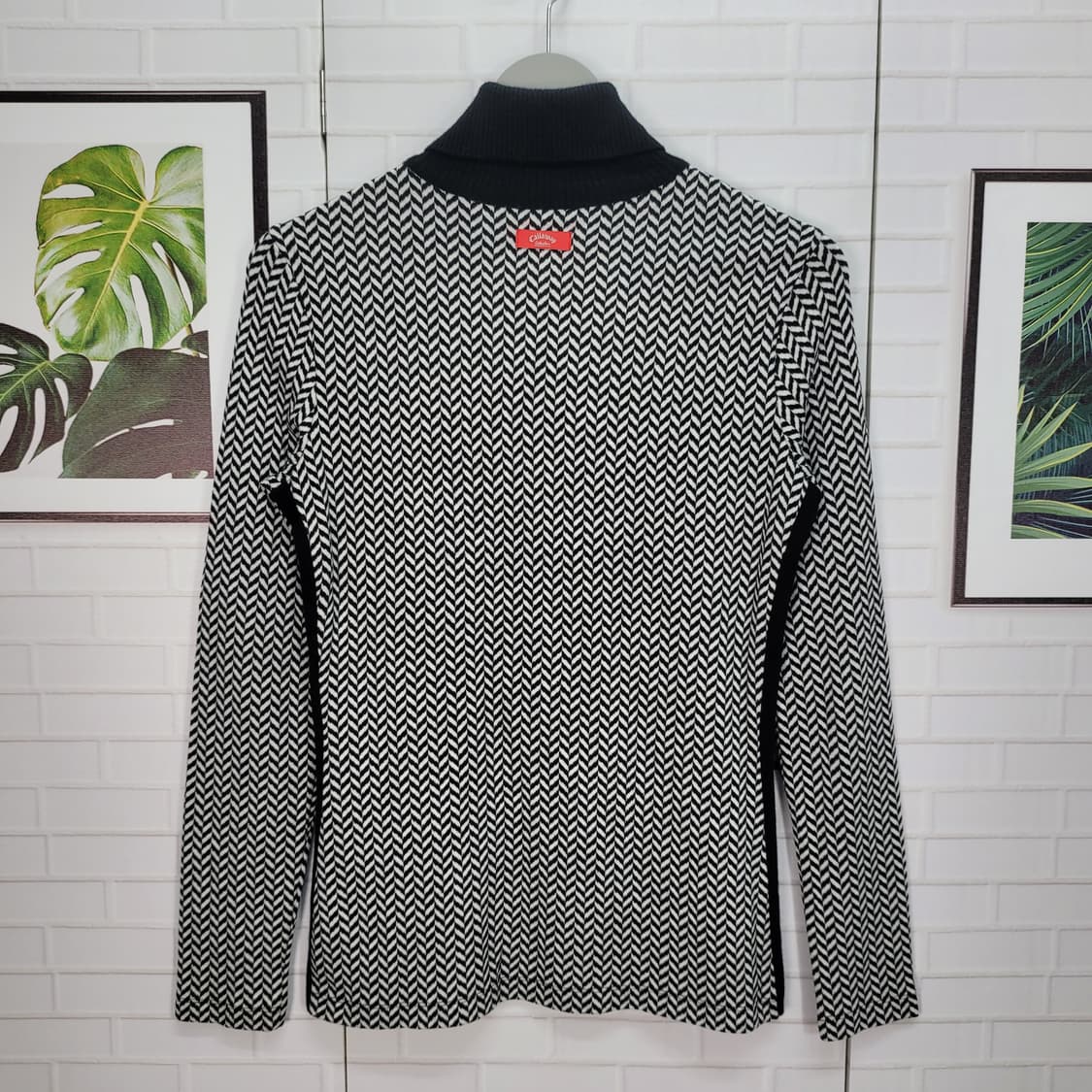 캘러웨이 터틀넥 긴팔 니트 티셔츠 90사이즈 상품이미지4