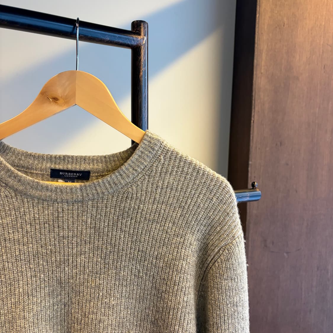 15686 - 버버리 엘보 패치 울 니트 (울 100%) 상품이미지3