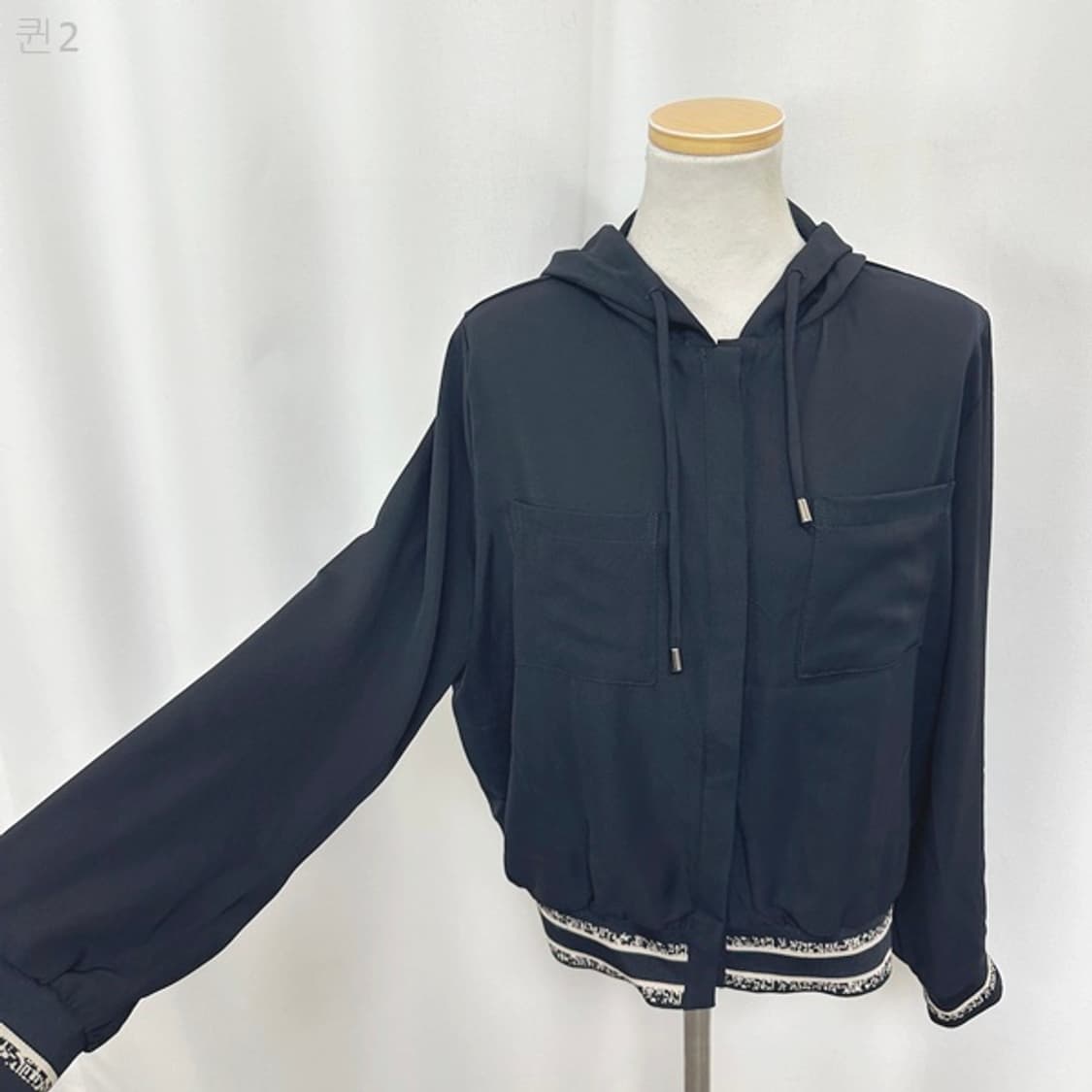 셀렙샵 여자 후드자켓 네이비 77 상품이미지3