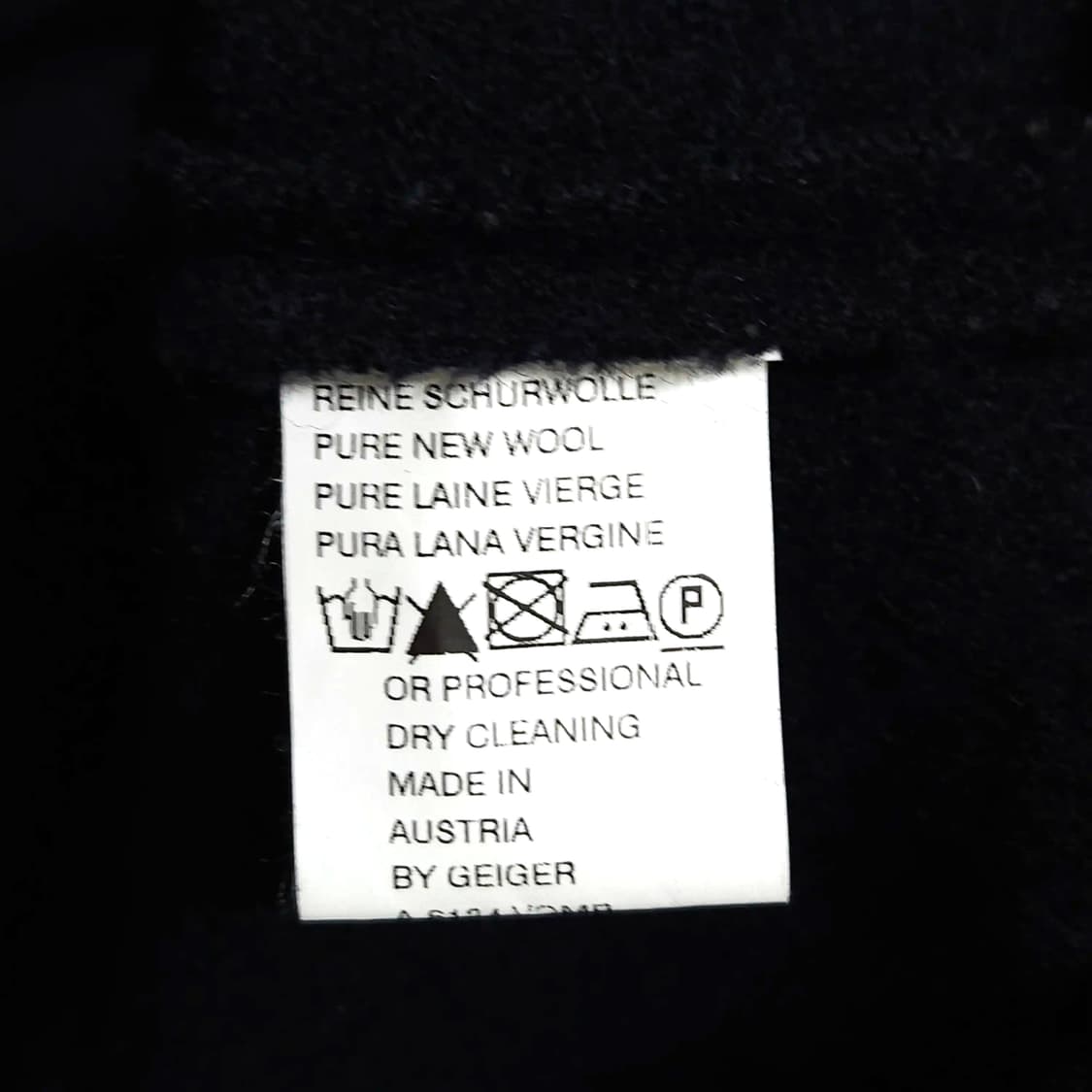 58)GEIGER 가이거 오스트리아 순모 울 베스트 조끼 자켓 상품이미지8