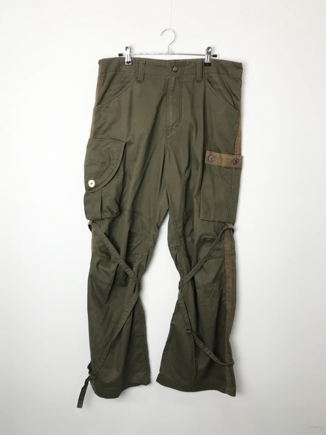 00s TETE HOMME Strap Cargo Pants 상품이미지4