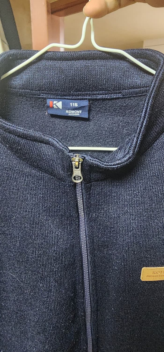 코몽드 남성 후리스점퍼110급 상태굿 상품이미지5
