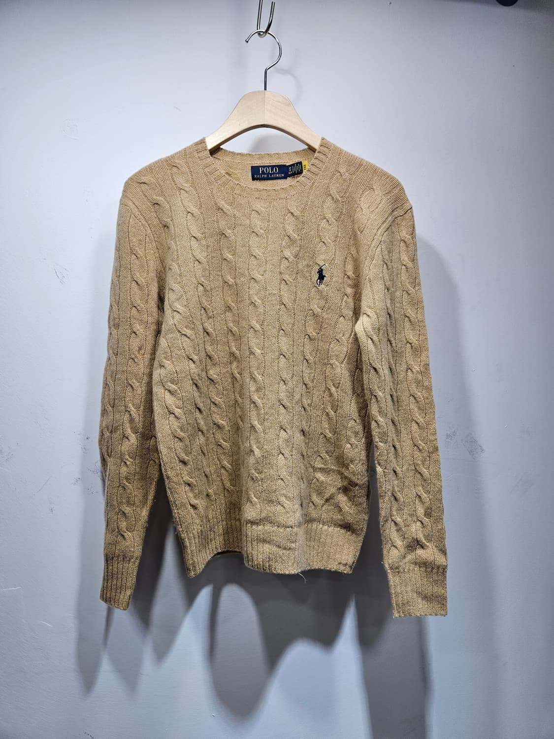 폴로랄프로렌 울캐시미어 케이블 니트 상품이미지9