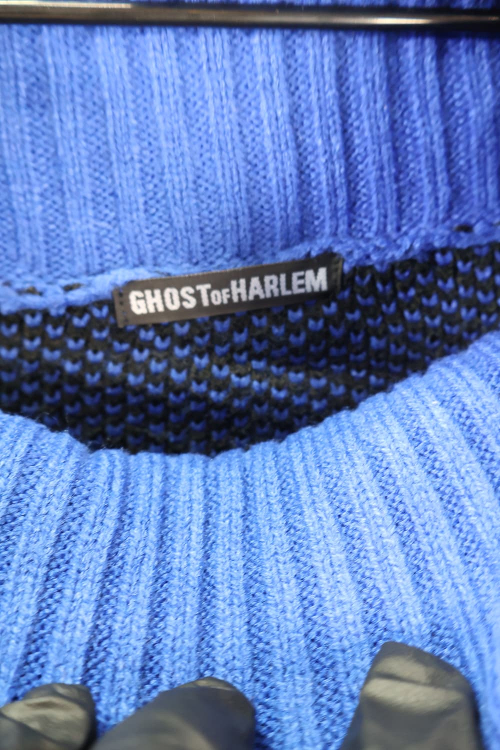 GHOST OF HARLEM Blue Skull Knit 상품이미지6