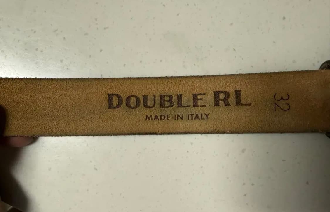 RRL 빈센스 벨트 블랙 32 상품이미지4