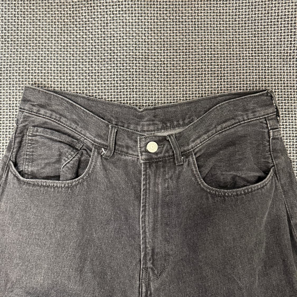 BEAMS 버뮤다 흑청 데님 (M) 상품이미지2