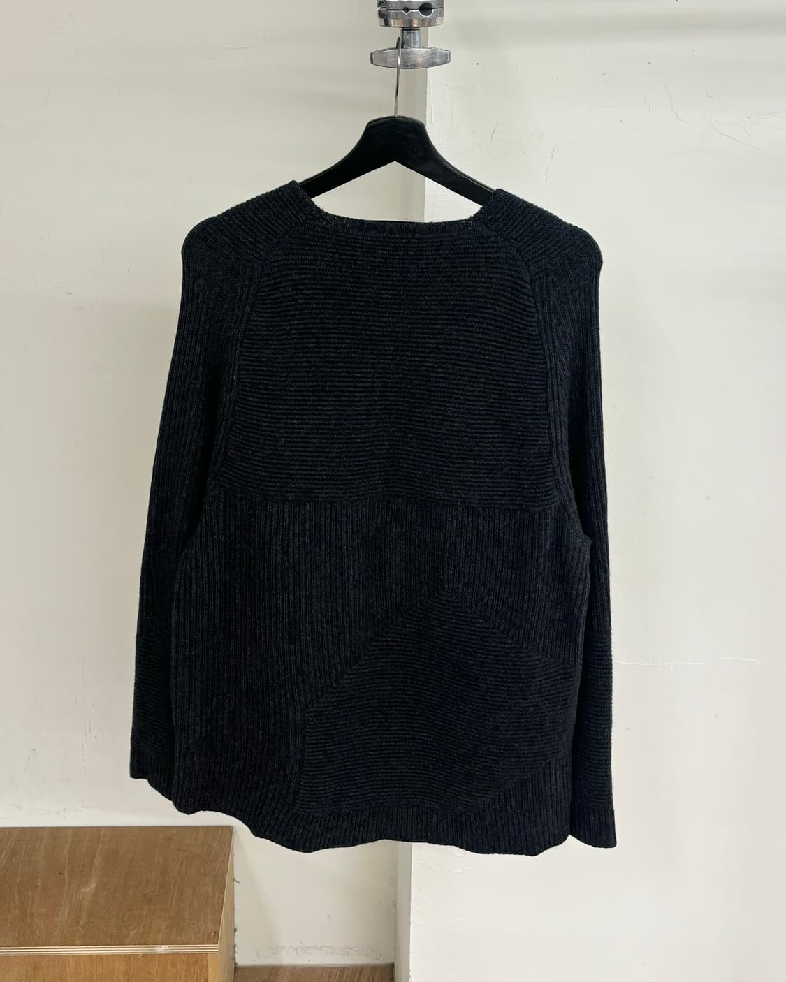 알렉산더 왕 차콜 루즈 스퀘어넥 니트 스웨터 상품이미지6