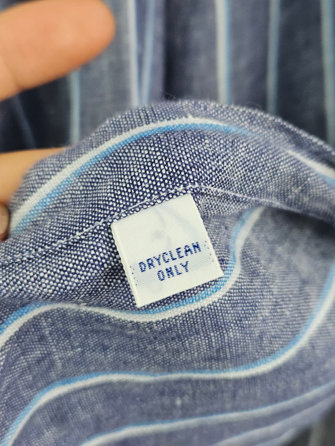 1990's 폴로 랄프로렌 빅셔츠 린넨 M  상품이미지4