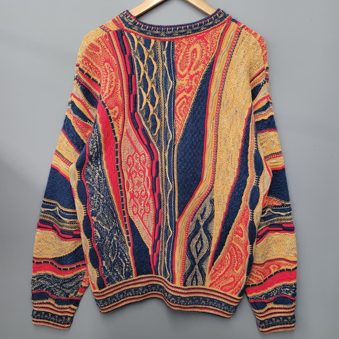 Norman - Dane 쿠지패턴 케이블 니트 상품이미지2