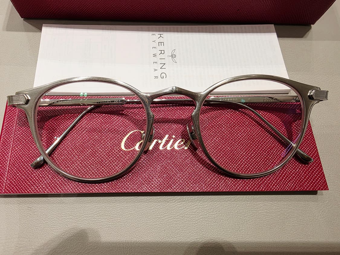 (국내정품)까르띠에 티타늄 안경 상품이미지10