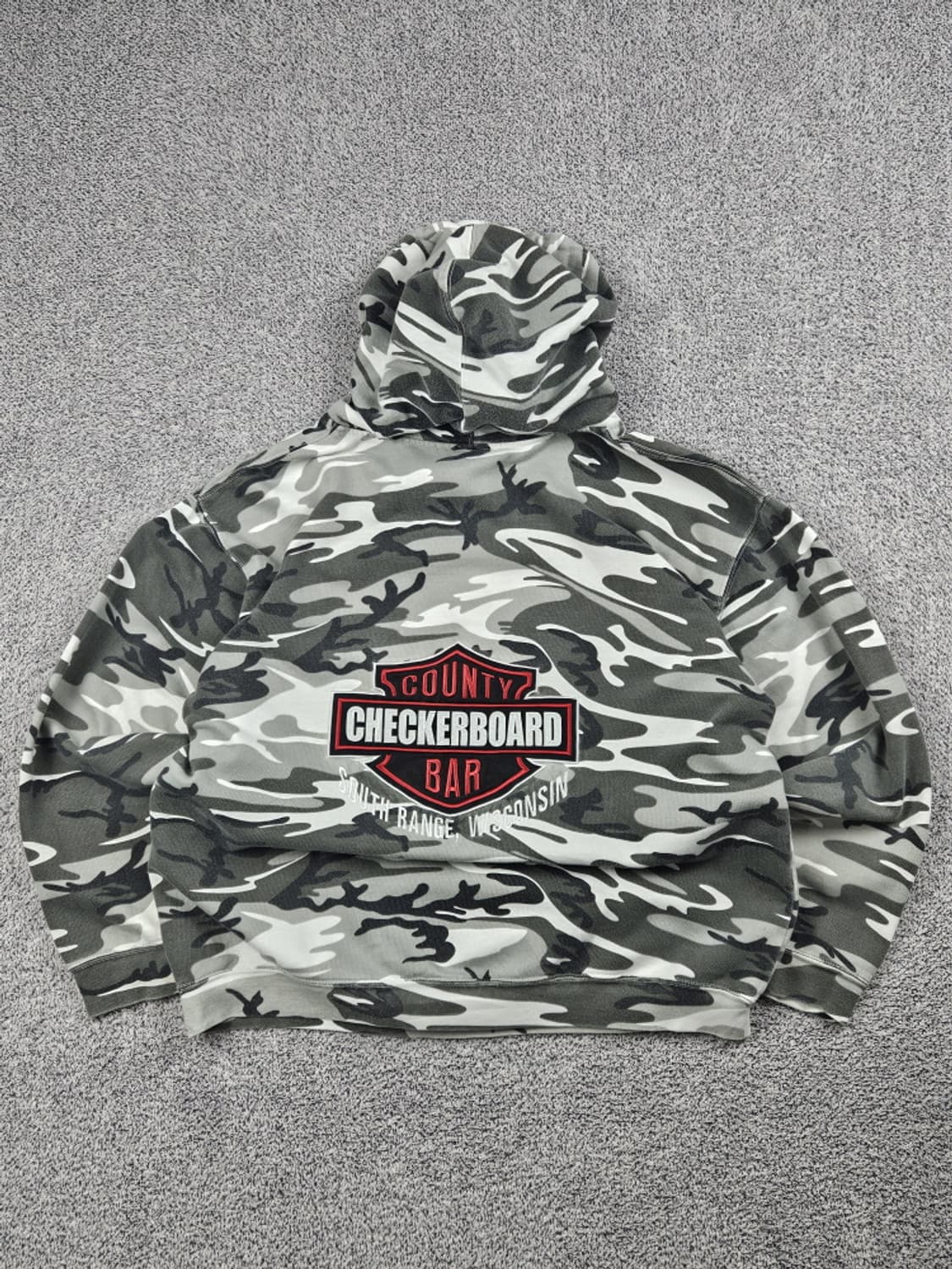 CODE V 카모패턴 카운티 체커보드 바 후디 ( L ) / 10441 상품이미지1