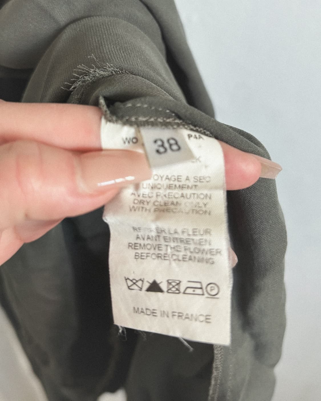 랑방 드레이프 실크 그런지페어리 드레스 상품이미지5