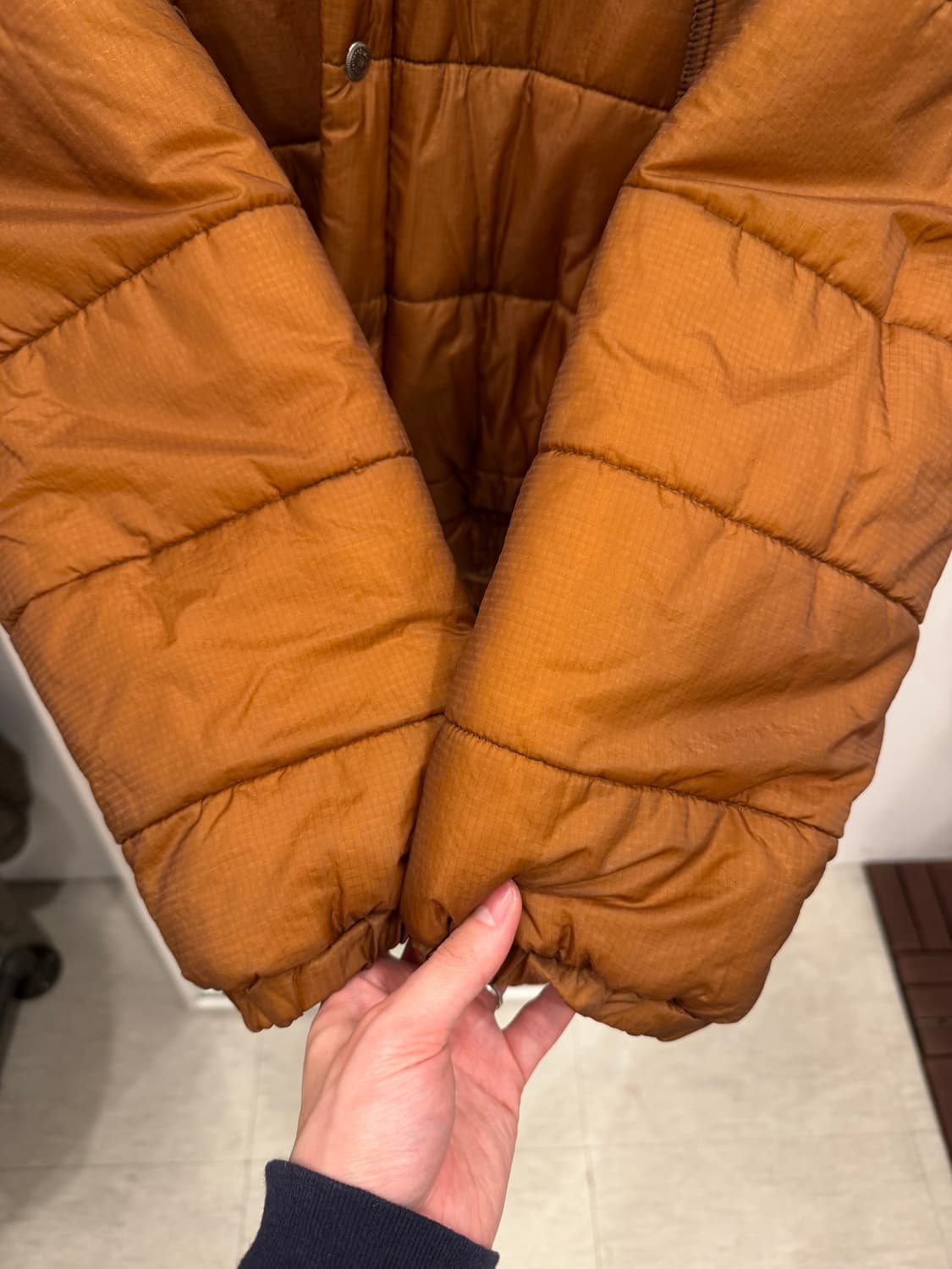 Rifle 빈티지 골드윙 후드 푸퍼 자켓 (made in Italy) 상품이미지6