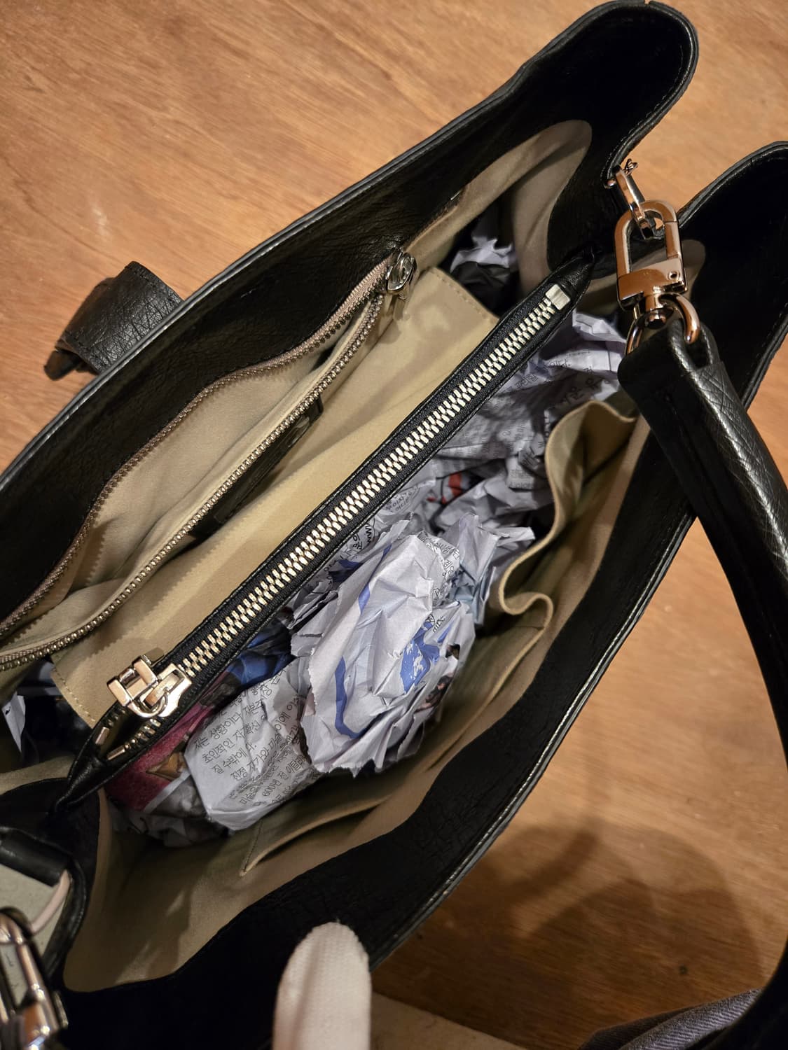 호미가 타조가죽가방 상품이미지5