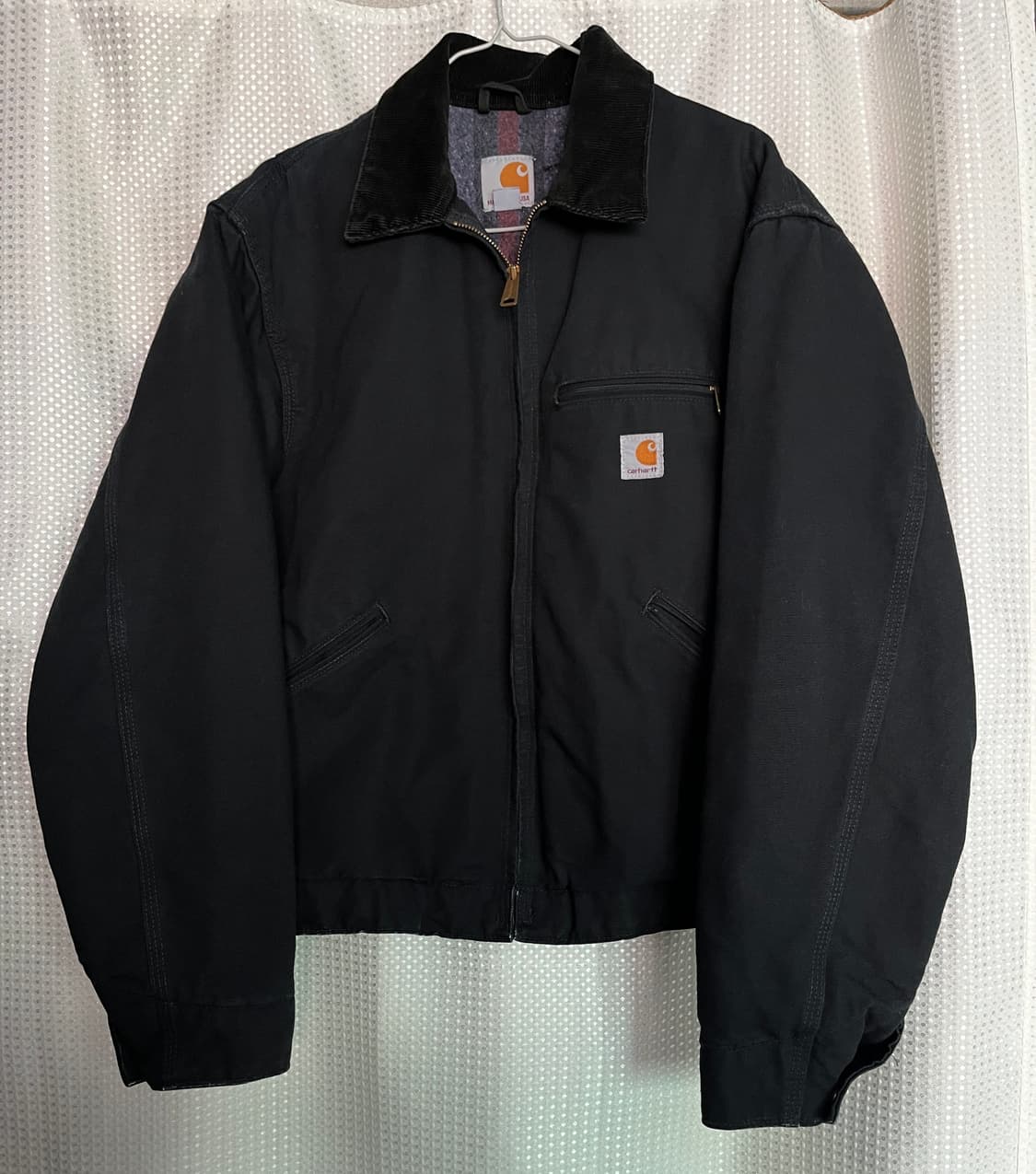 칼하트 디트로이트 자켓 USA 블랙 j001 상품이미지1