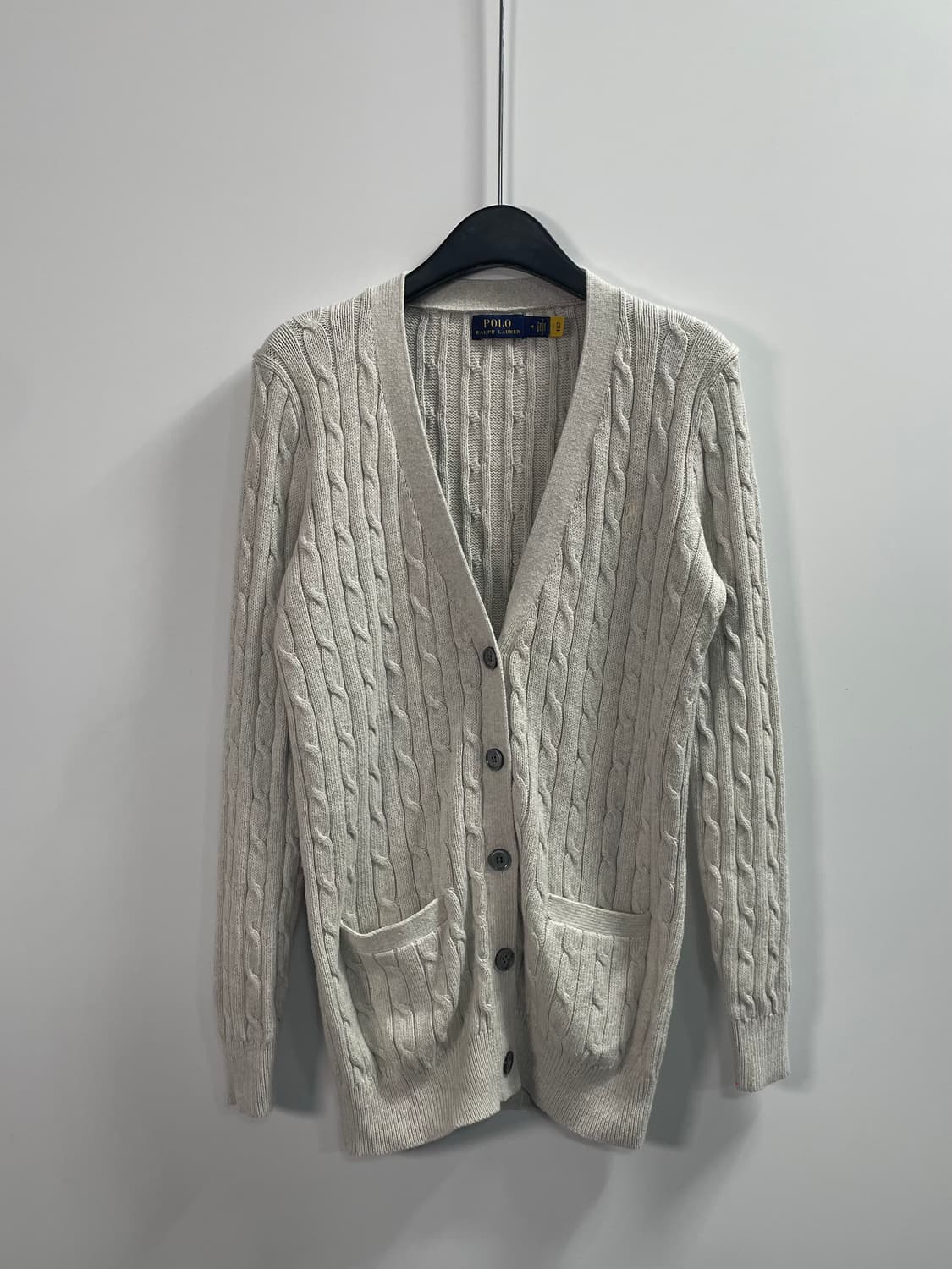 폴로 랄프로렌 우먼스 케이블 가디건 (on.651)  상품이미지1