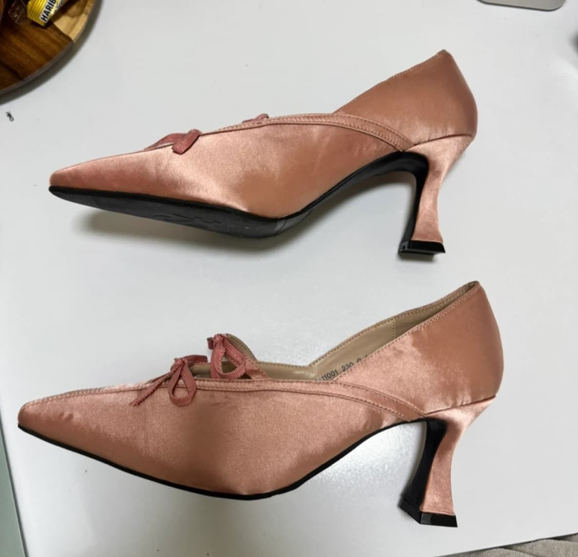 Salt & Chocolate 새틴 슈즈 230mm 상품이미지2