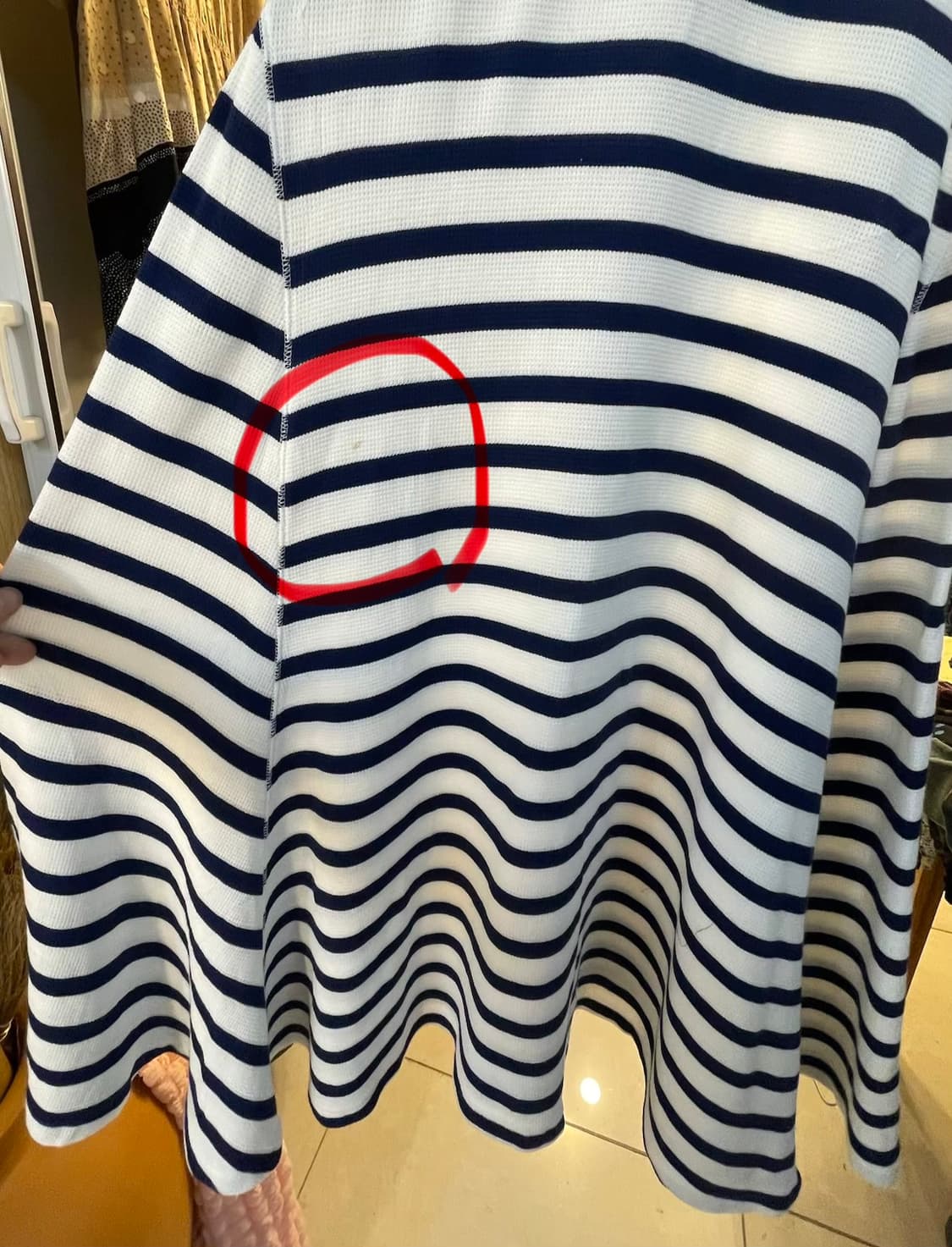 polo Ralph Lauren 스트라이프와플 머메이드원피스(s) 상품이미지9