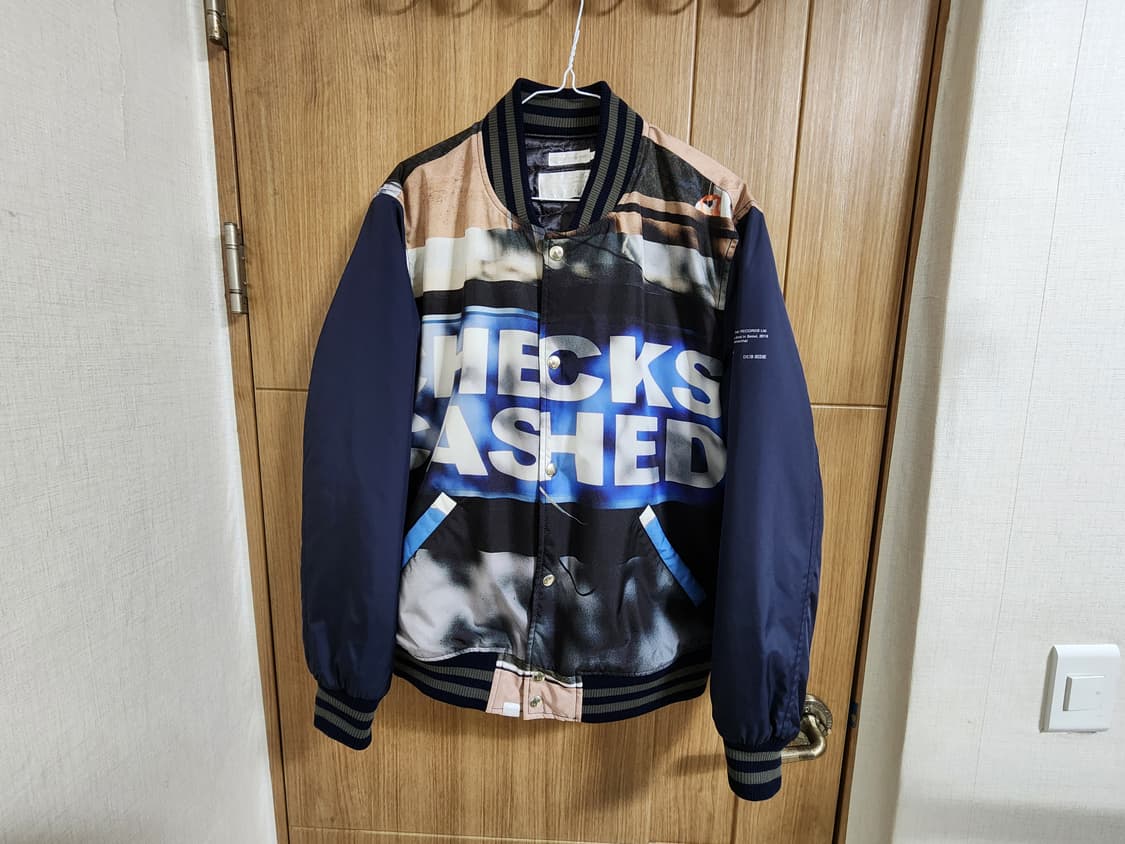 (L)디스이즈네버댓 프린팅 바시티 자켓 상품이미지1