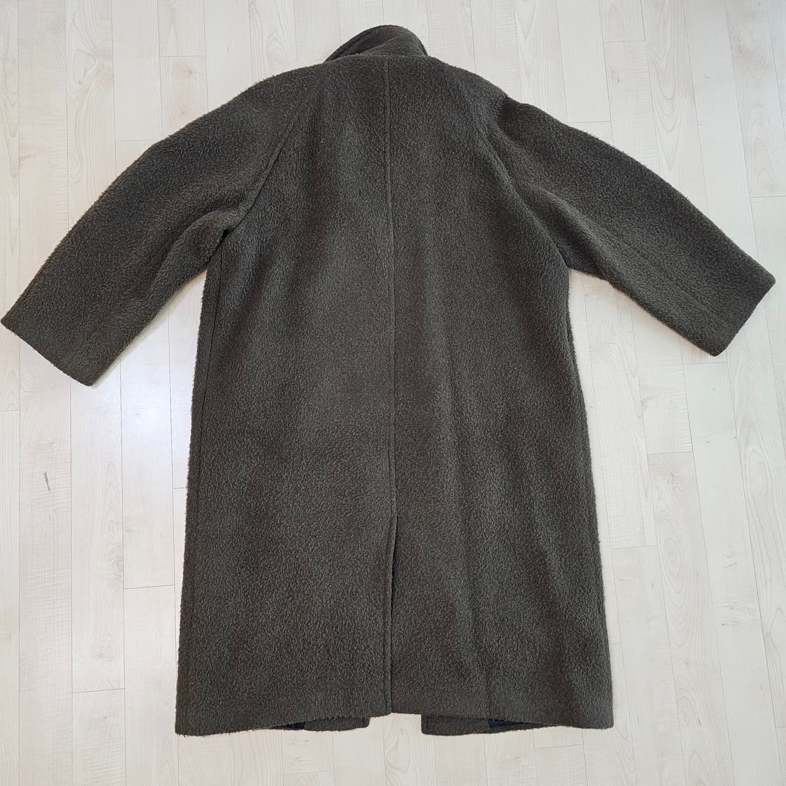 아모멘토 부클 레글런 코트 브라운 M BOUCLE RAGLAN COAT 상품이미지5