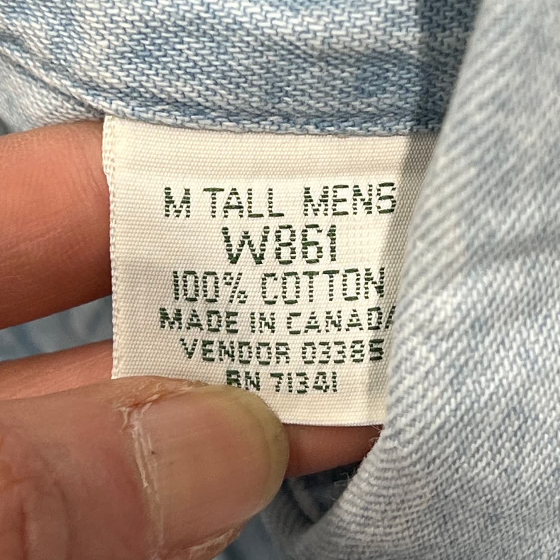 엘엘빈 워크 데님셔츠 s10432 상품이미지7