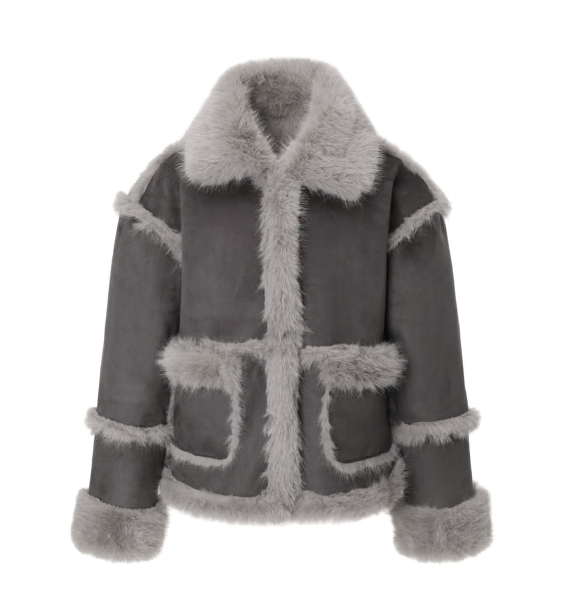 카키포인트 무스탕 상품이미지1